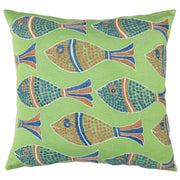 Kiyra Balık Desenli Modern Kırlent 50x50 cm-Yastık & Kırlent-Soho Antiq-NowShopFun