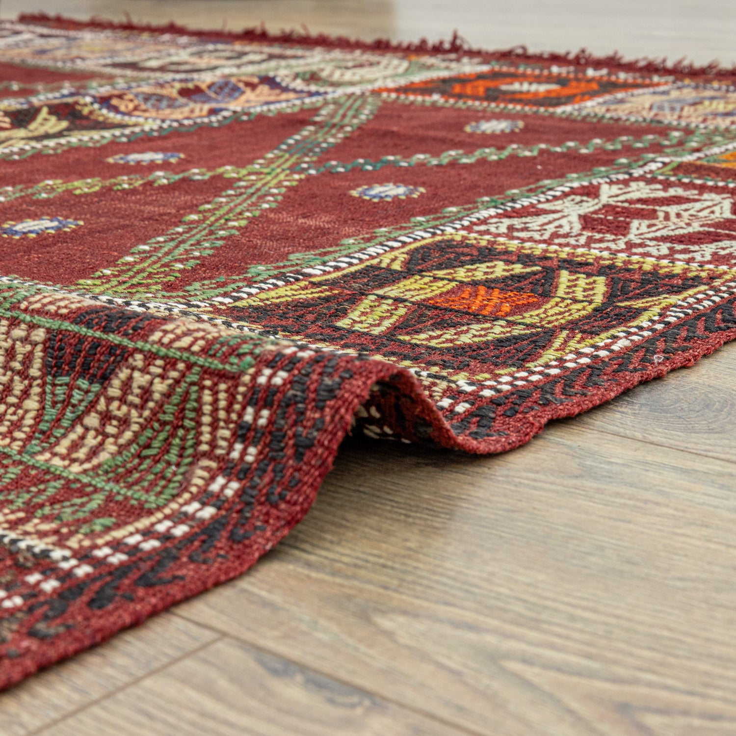 Klark Bordo El Dokuma Kilim 144x196 cm