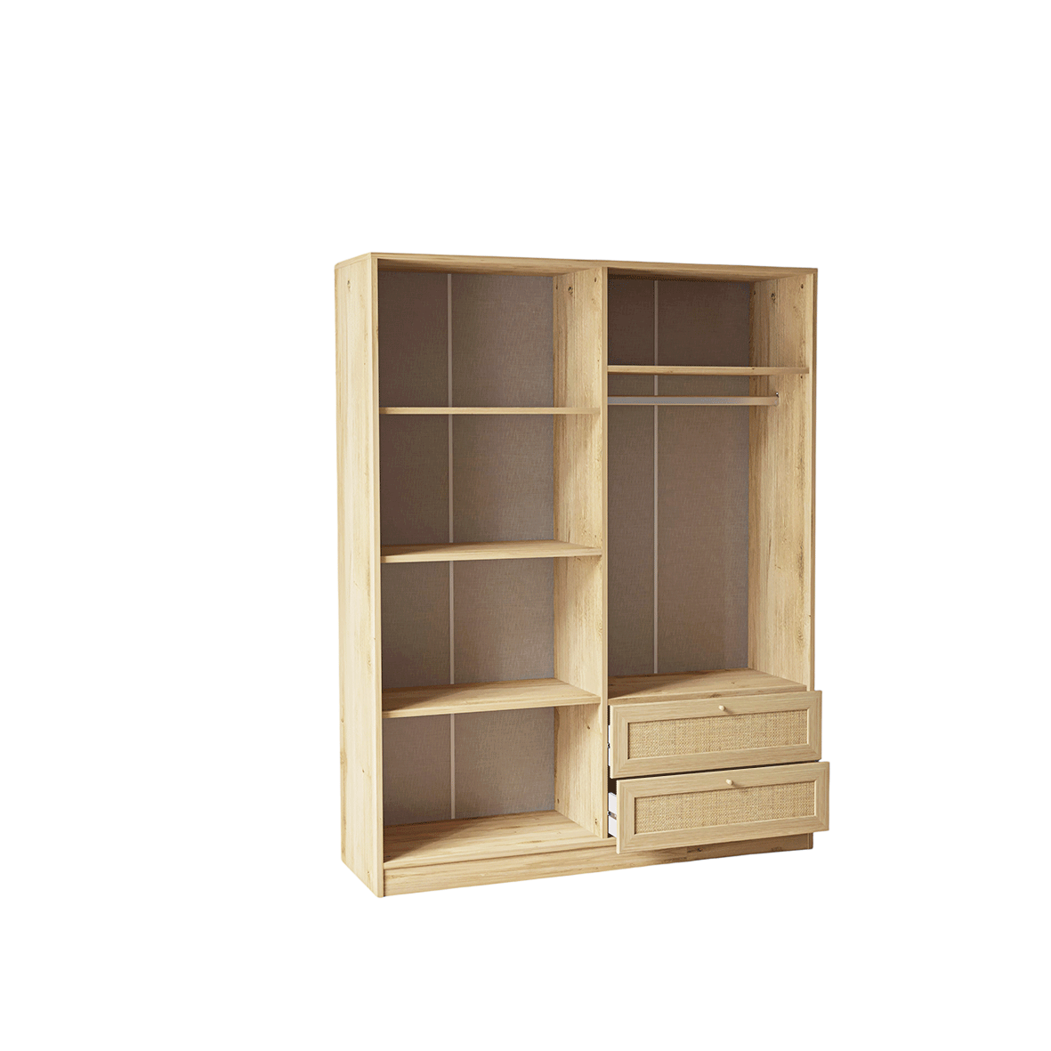 Klint 4 Kapaklı Gardrop