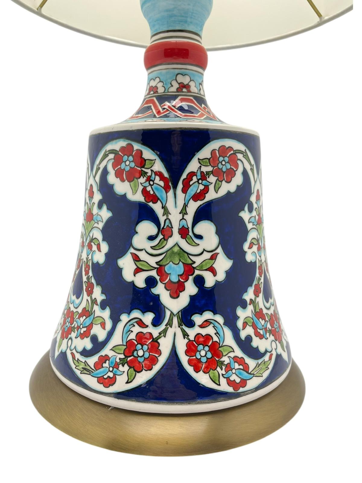 Kobalt Miras Abajur-Abajur-Emel Gemici Art Studio-NowShopFun