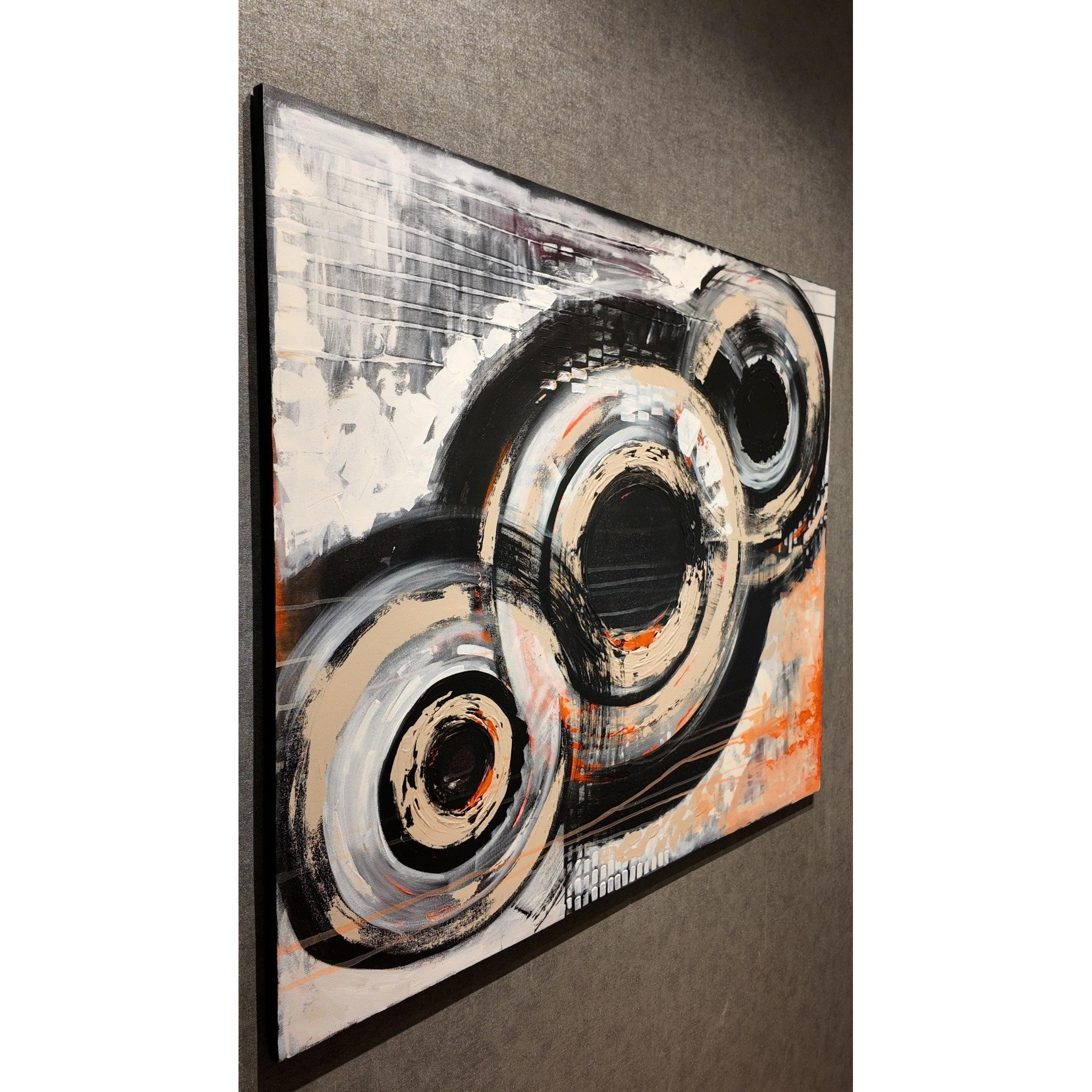 Kök Serisi 'Kulaklarım Görür, gözlerim duyar, Kalbim konuşur.' Tablo