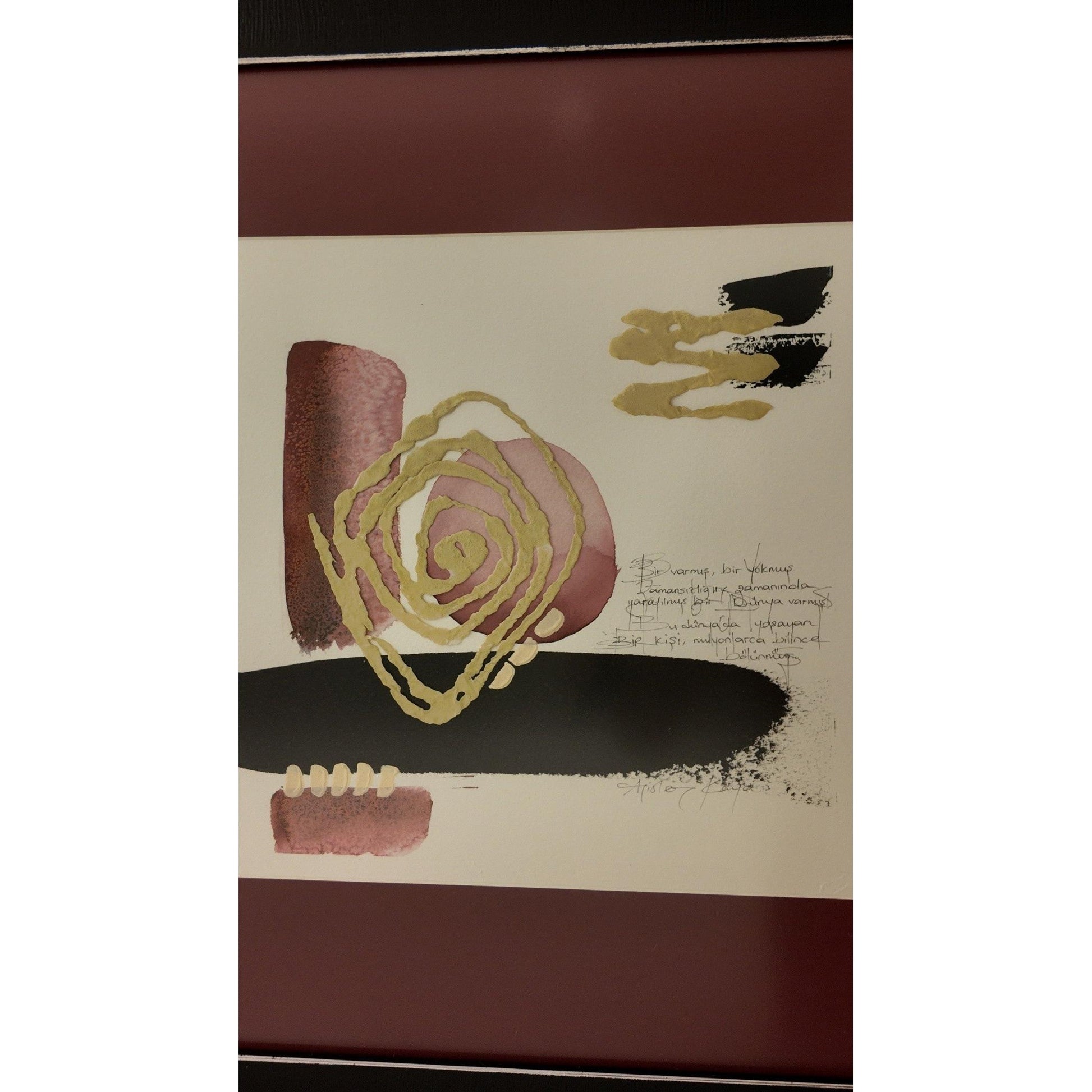 Kök Serisi 'Size Kısa Bir Masal Anlatıyorum' Tablo