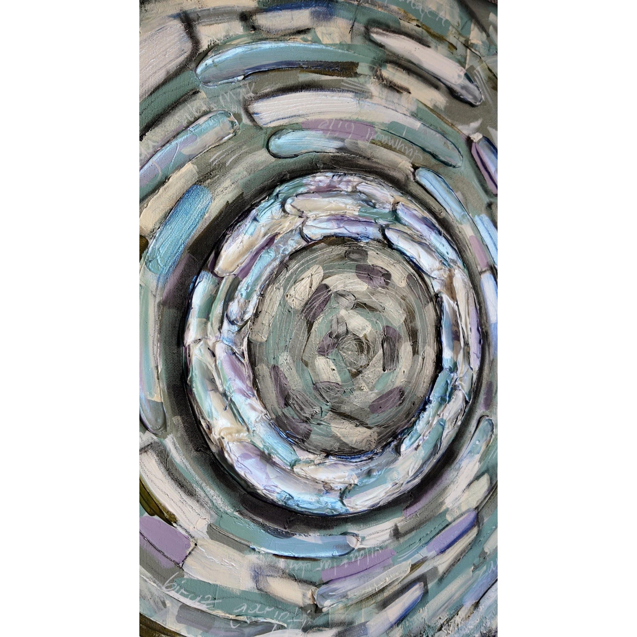 Kök Serisi 'Suyun Sesi, Sesin İzi' Tablo