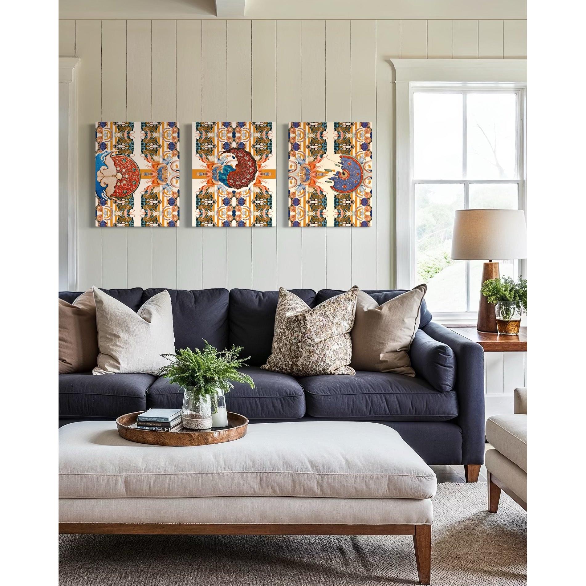 Kontamplasyon - Üçlü Set Tablo