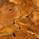 Teak Siyah Metal Konik Form Orta Sehpa