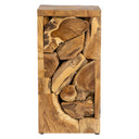Teak Rustic Yan Sehpa