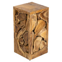 Teak Rustic Yan Sehpa