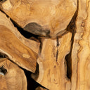 Teak Rustic Yan Sehpa