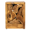 Teak Rustic Yan Sehpa