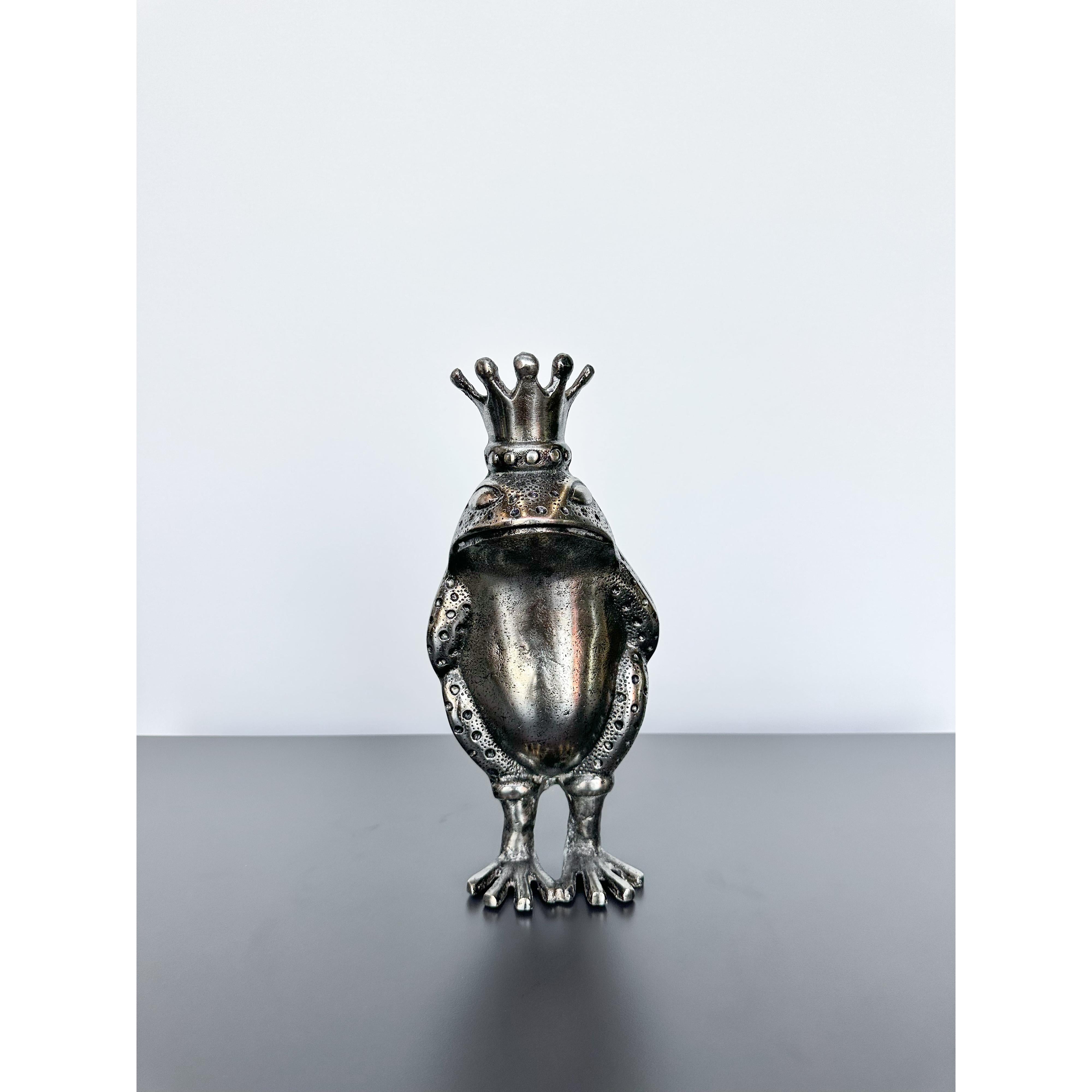 Kral Kurbağa Dekoratif Obje