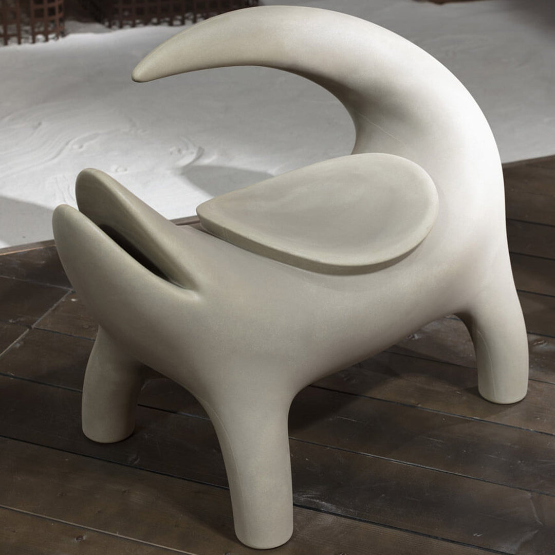 Kroko Gri Bench-Puf-Slide-NowShopFun