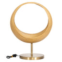 Bambu Daire LED'li Abajur Ecliptic 50cm
