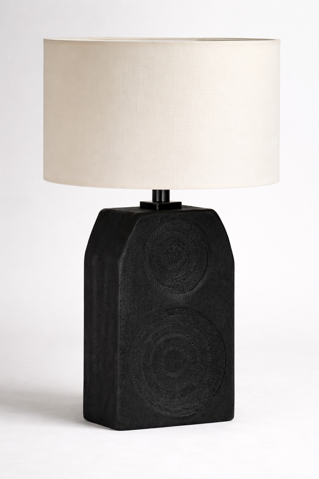 Kuadra Ahşap Abajur