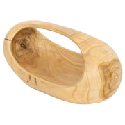 Kulplu Bowl Teak Dikdörtgen Form