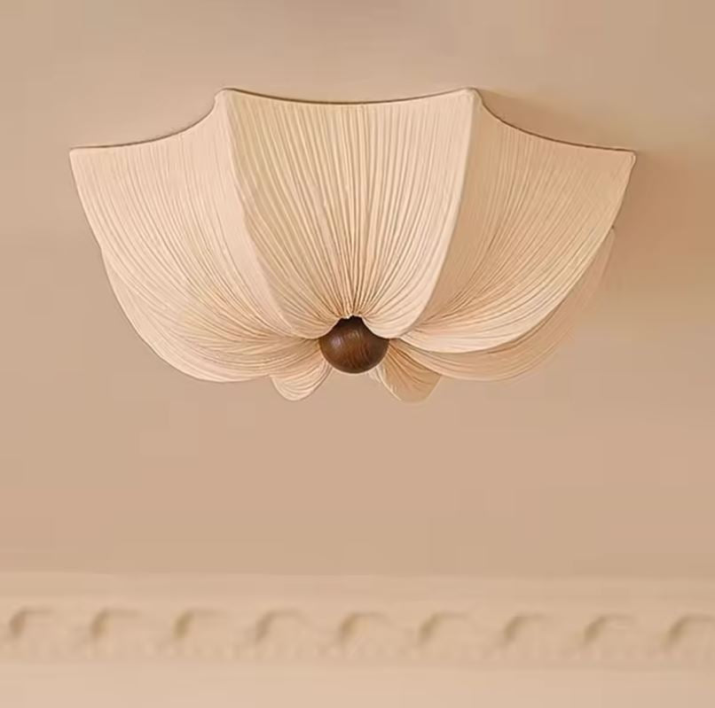 Kumaş Plafonyer Avize Star