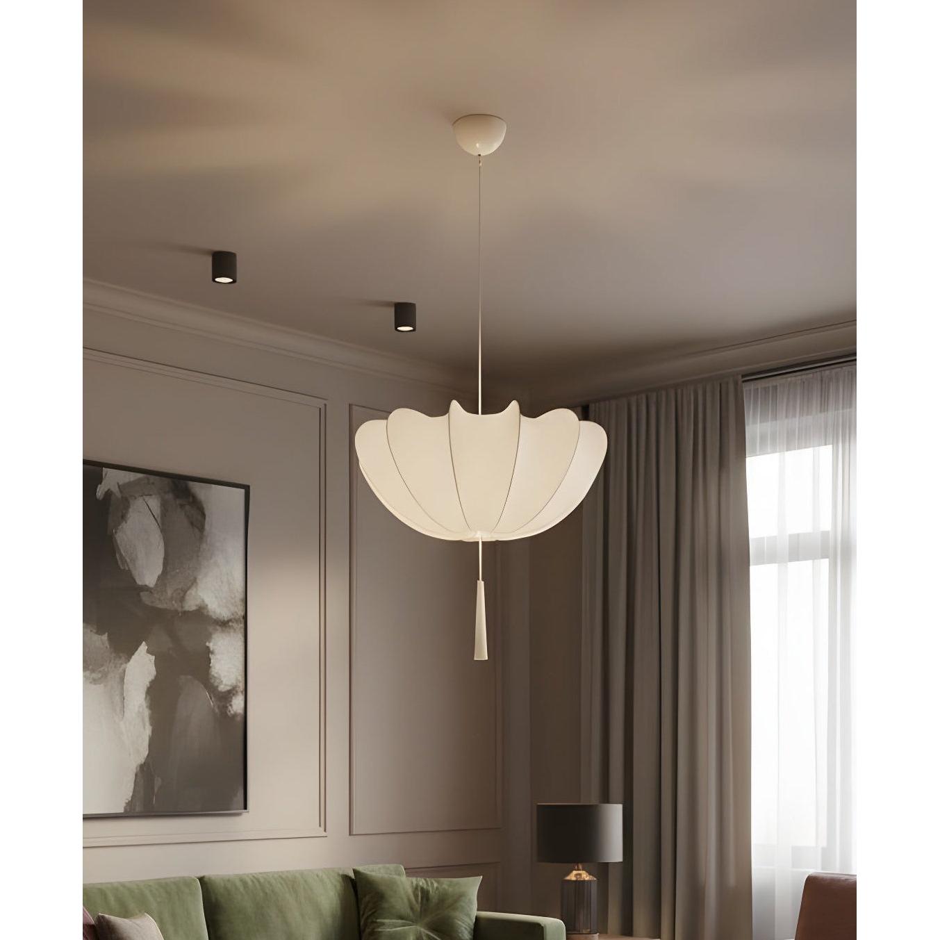 Kumaş Sarkıt Avize-Avize-Tarz Aydınlatma-NowShopFun