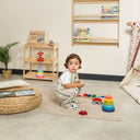 Kuri Montessori Oyuncak Ve Kitap Düzenleyici Raf