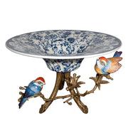 Kuş Detaylı Dekoratif Meyvelik-Sofra Standı-Rubino Home-NowShopFun
