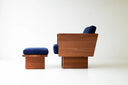 Kyoto Berjer & Puf | Masif Ahşap Koltuk-Berjer-Innature Home-NowShopFun