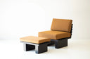 Kyoto Berjer & Puf | Masif Ahşap Lounge Seti-Berjer-Innature Home-NowShopFun