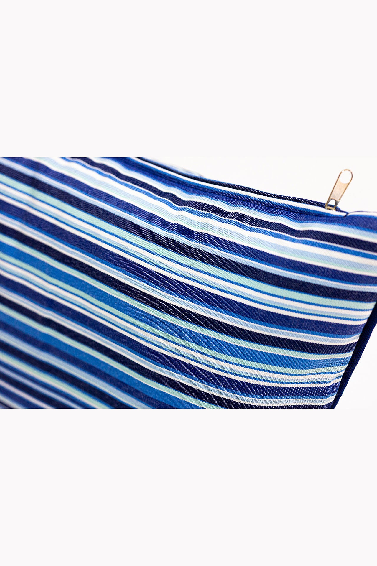 Lacivert Çizgili Outdoor Kırlent