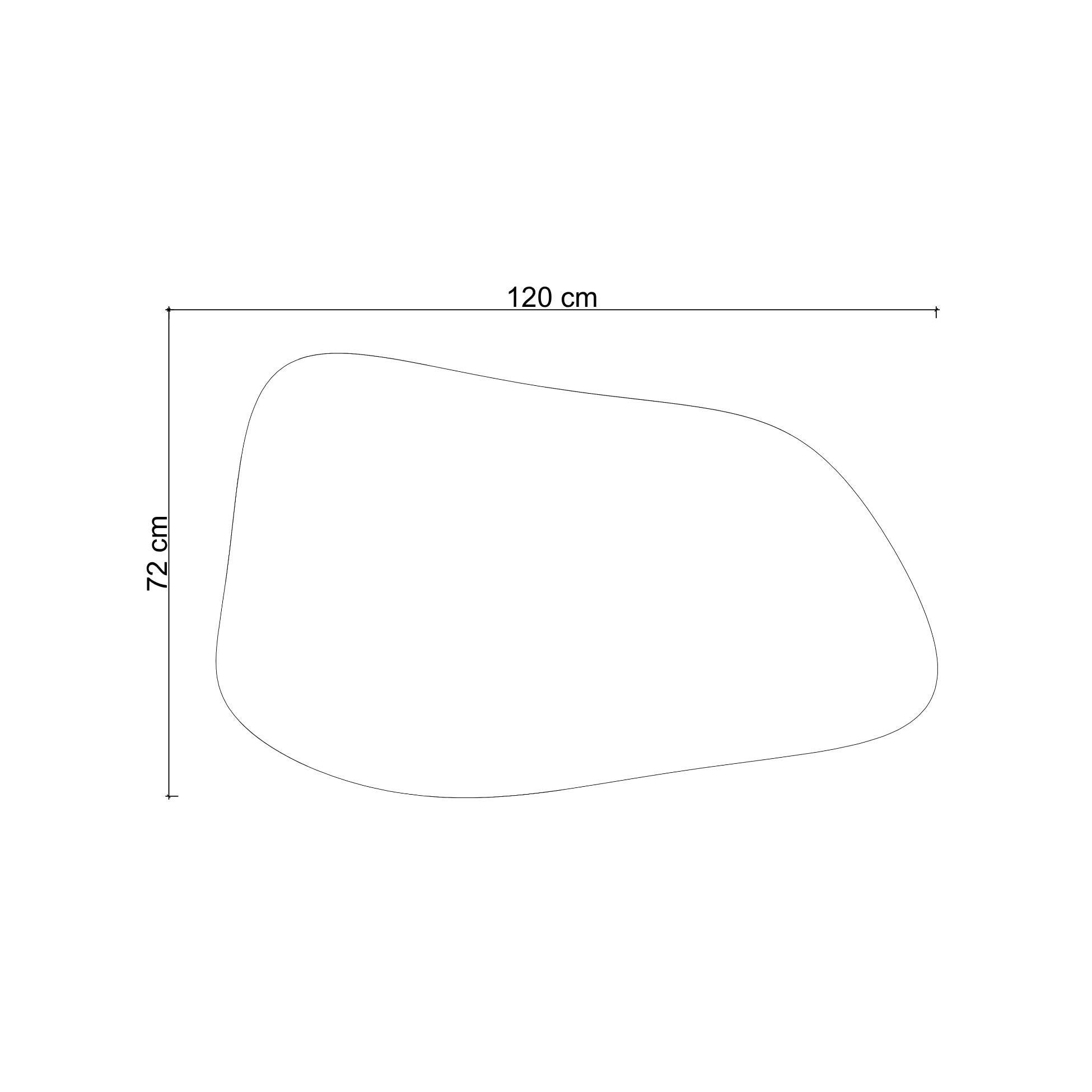 Masif Ahşap Orta Sehpa - Lagoon Serisi