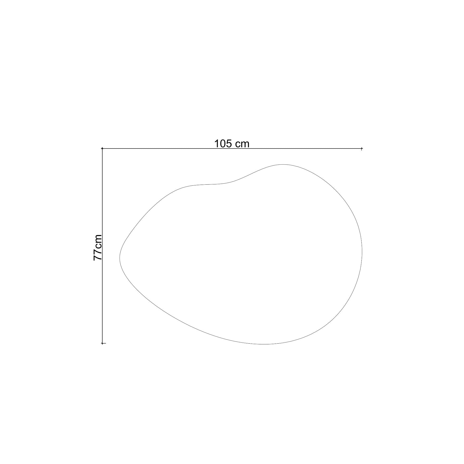 Masif Ahşap Orta Sehpa - Lagoon Serisi