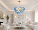Lalea Collection Mavi Sarkıt Avize
