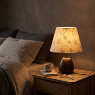 Lina Ahşap Abajur-Abajur-Neluva Design-NowShopFun