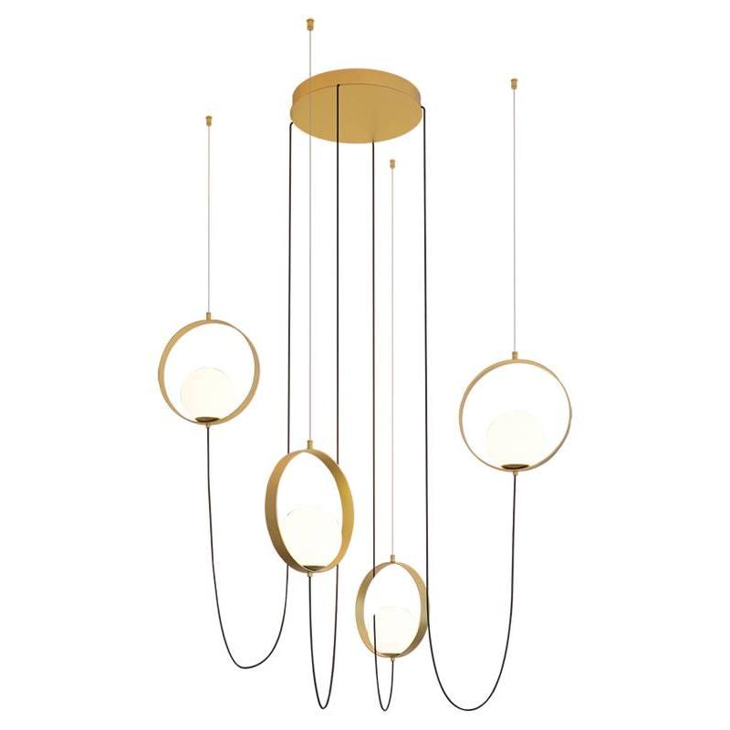 Halo Gold Opal Sarkıt Avize