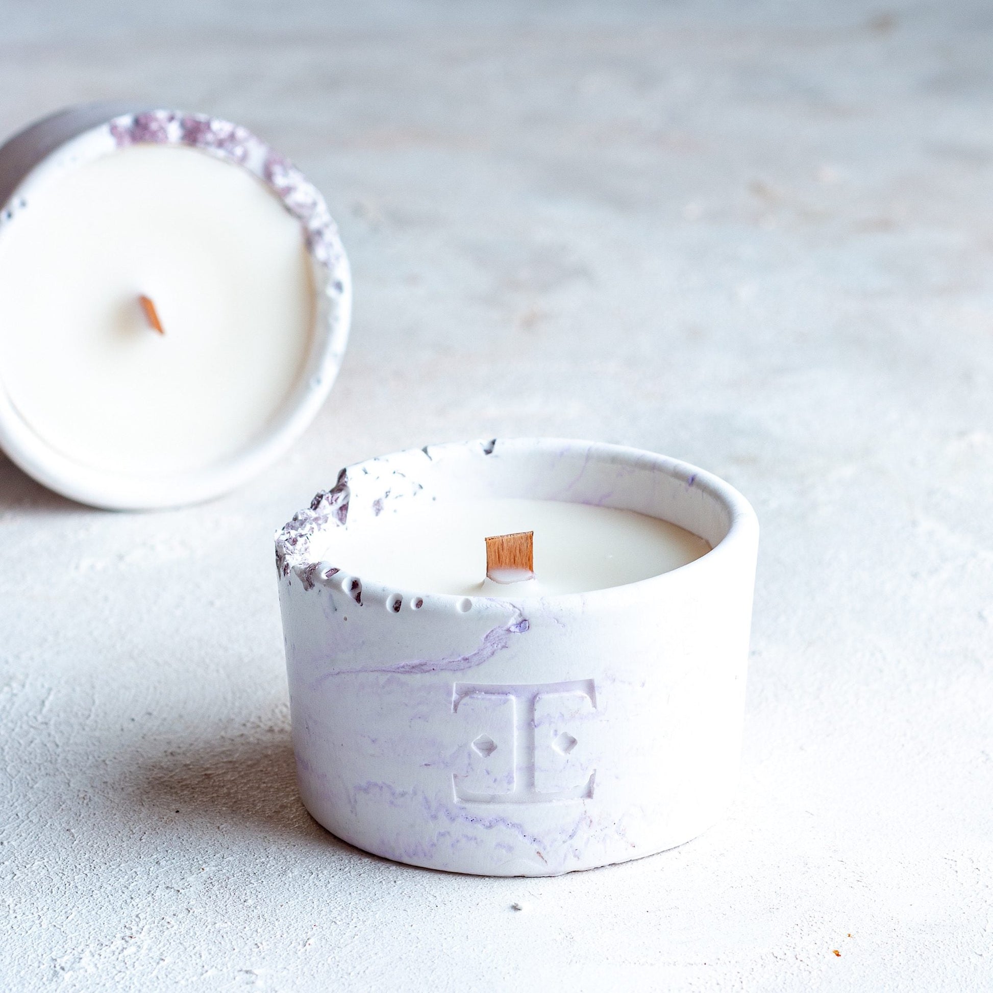 Lavender Midi 2’Li Mum Seti