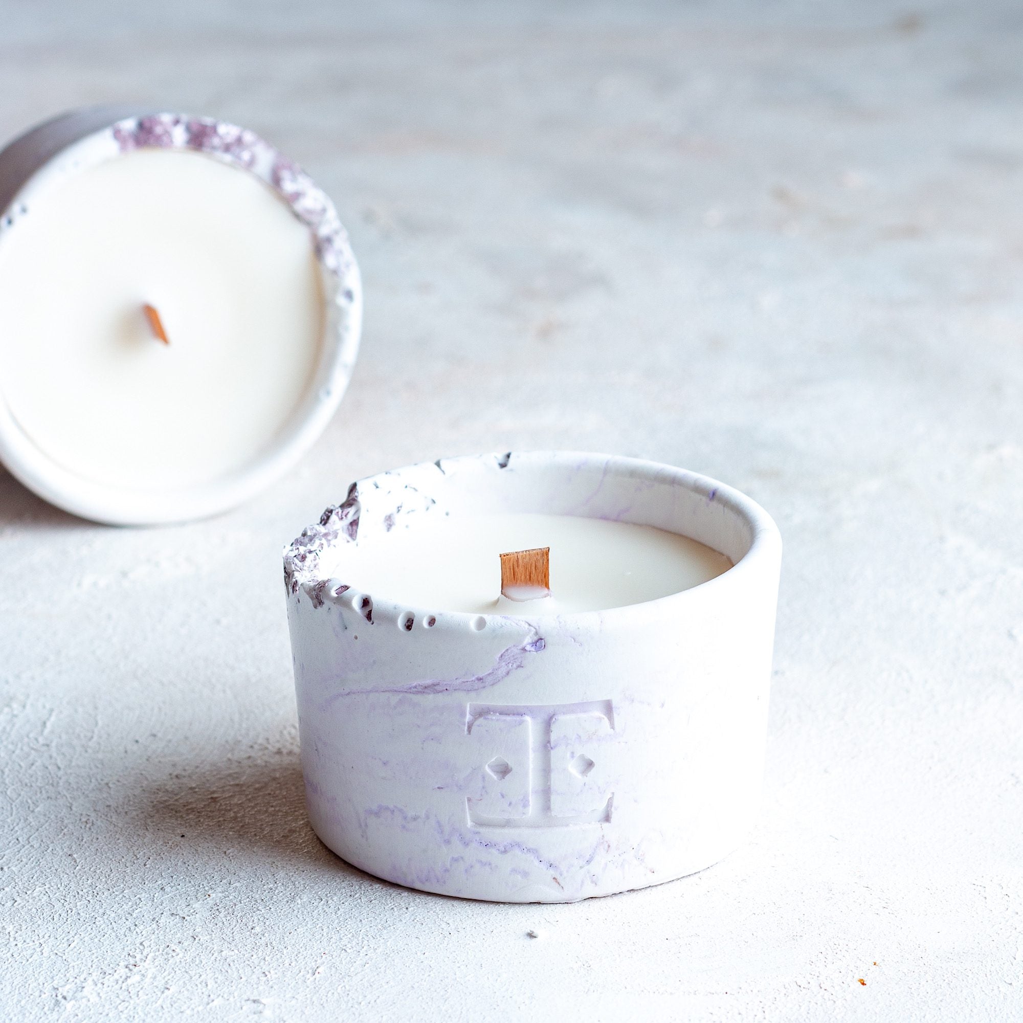 Lavender Midi 2’Li Mum Seti