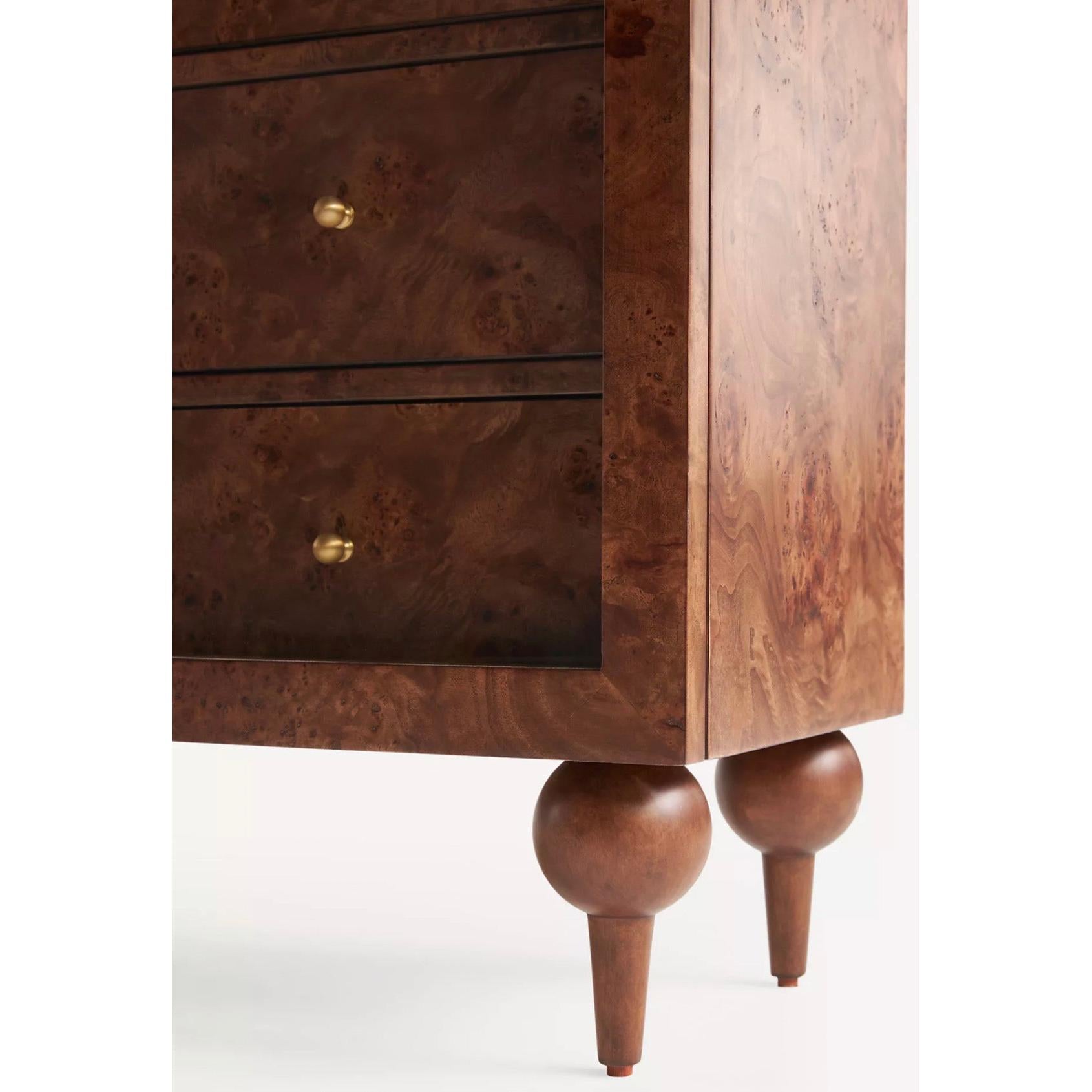 Lavin Burl Ahşap Büfe