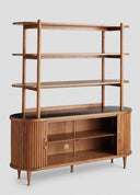 Lawrence Ahşap Büfe & Kitaplık-Latanwood-NowShopFun