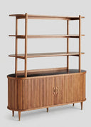 Lawrence Ahşap Büfe & Kitaplık-Latanwood-NowShopFun