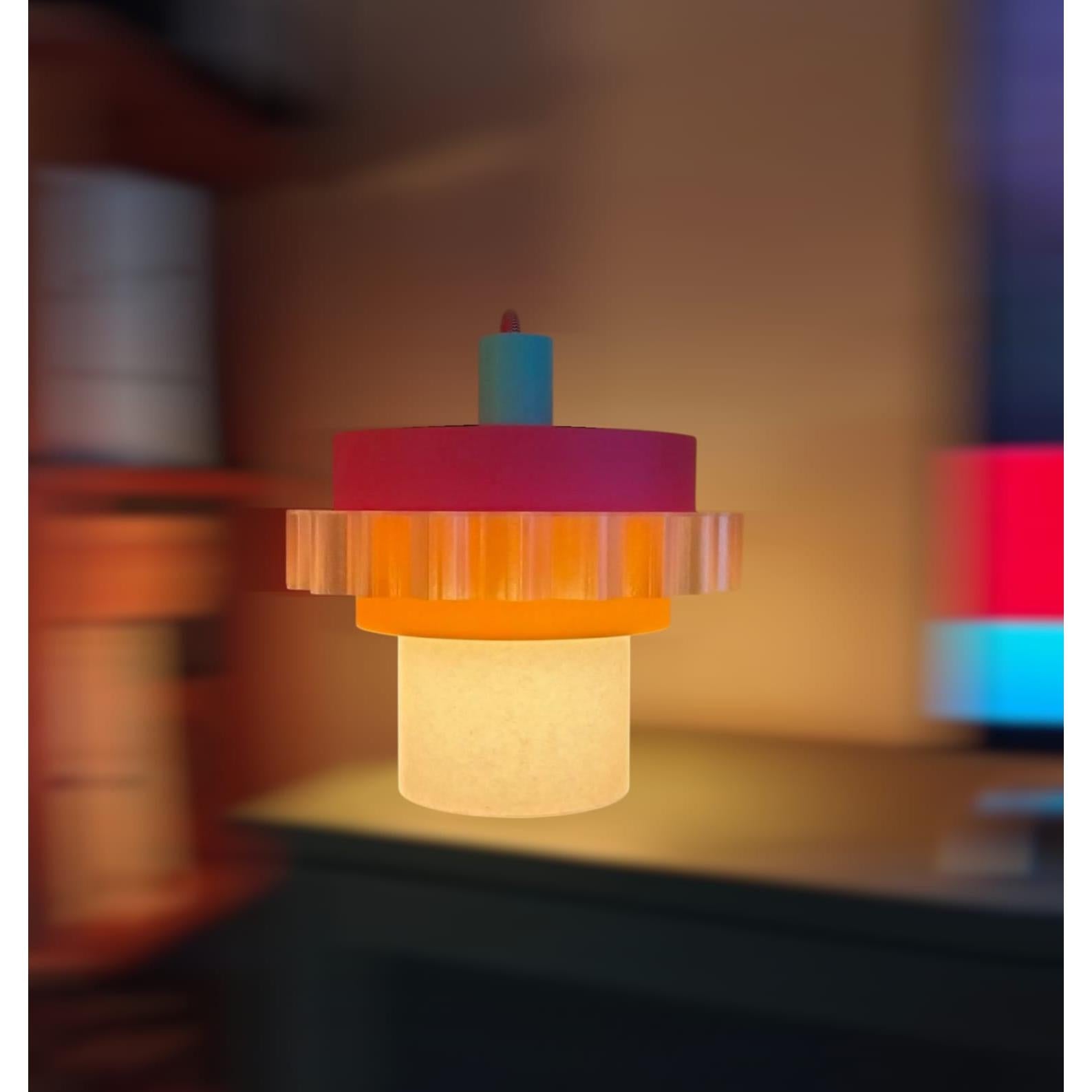 Layers Abajur No. 2-Abajur-Tehanu Terrazzo-NowShopFun