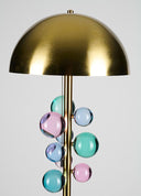 Bubble Mat Gold Soft Metal Gövdeli Lambader