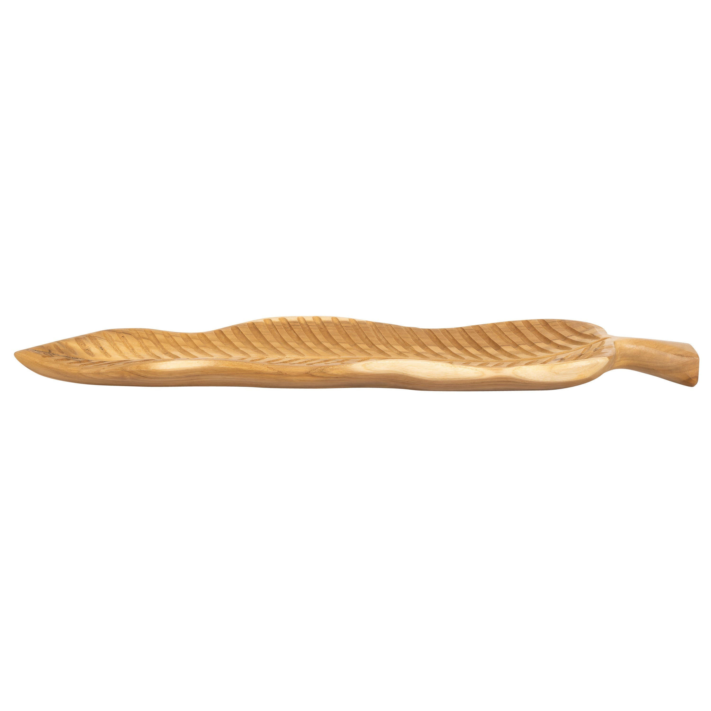 Leaf Teak Naturel Dekoratif Gondol