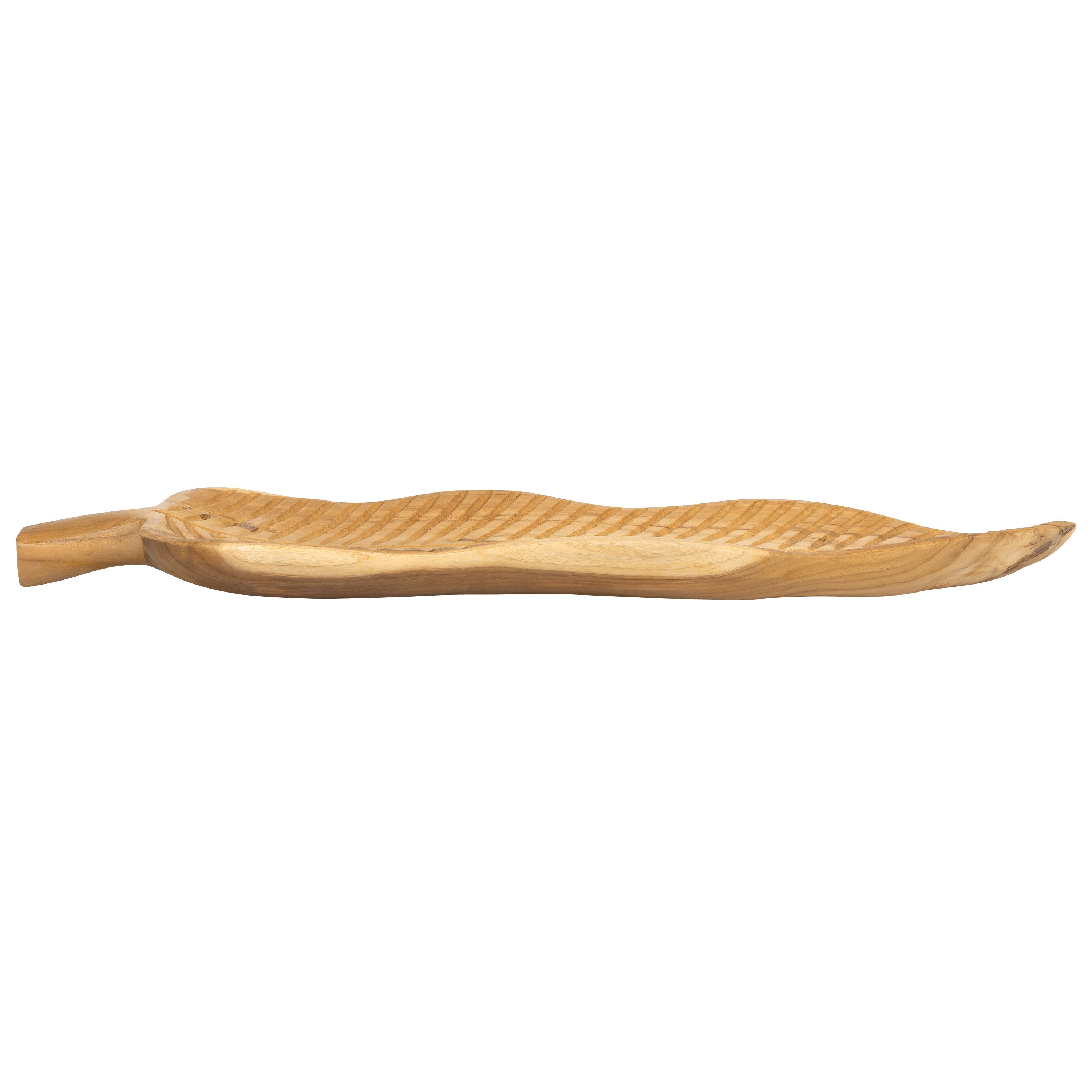 Leaf Teak Naturel Dekoratif Gondol
