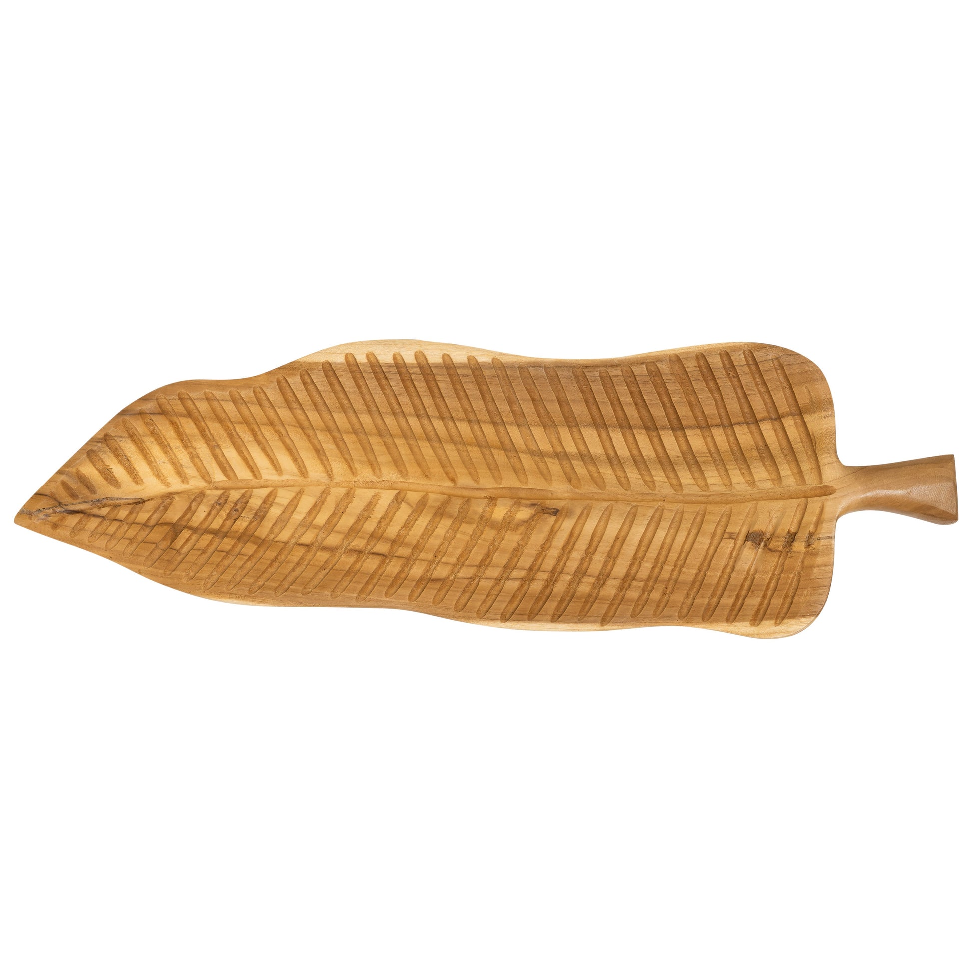 Leaf Teak Naturel Dekoratif Gondol