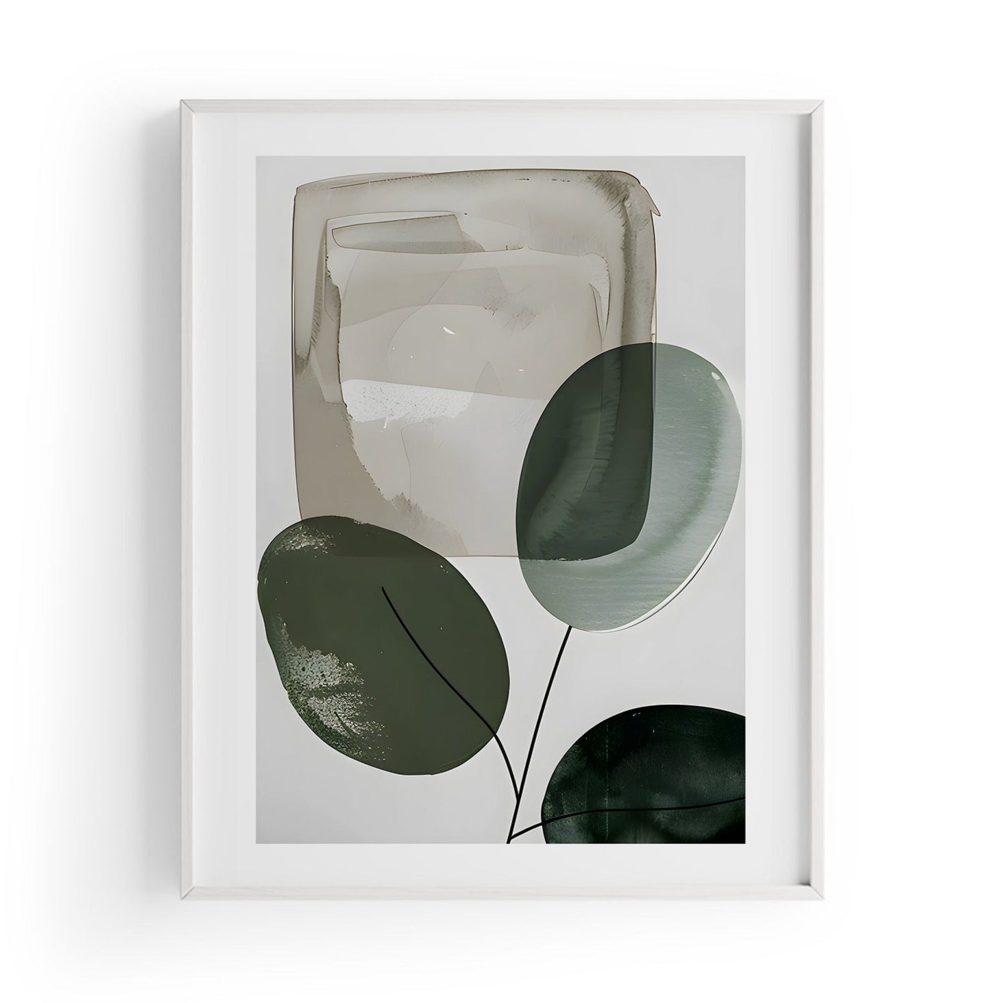 Leafance Soyut Baskı