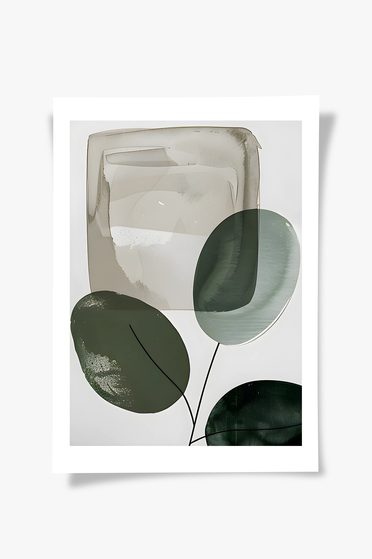 Leafance Soyut Baskı