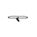 Led Avize Plafonyer OVAL Spotlu 40*16cm