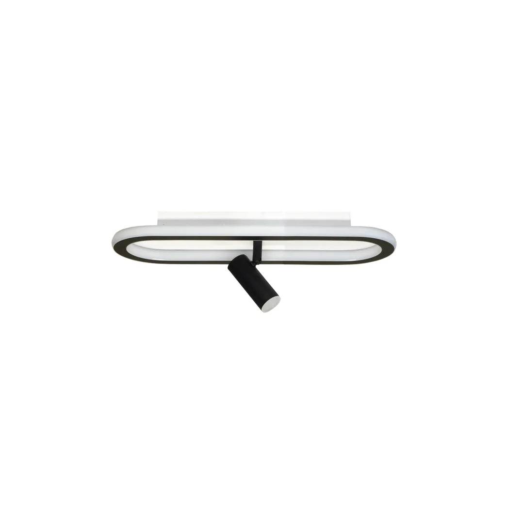 Led Avize Plafonyer OVAL Spotlu 40*16cm
