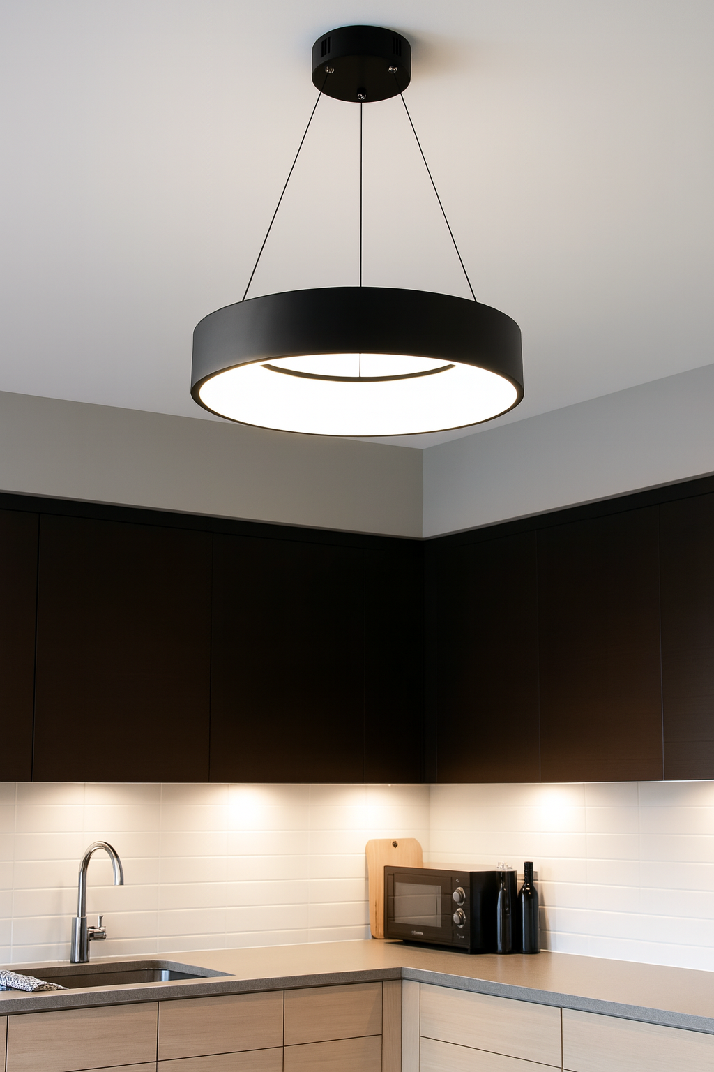 Led Avize Sarkıt Quadratic 45 Cm