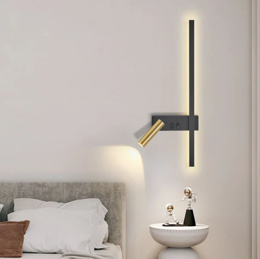 Led Spotlu Çubuk Aplik