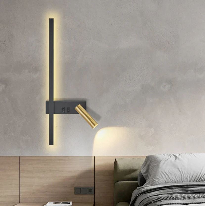 Led Spotlu Çubuk Aplik