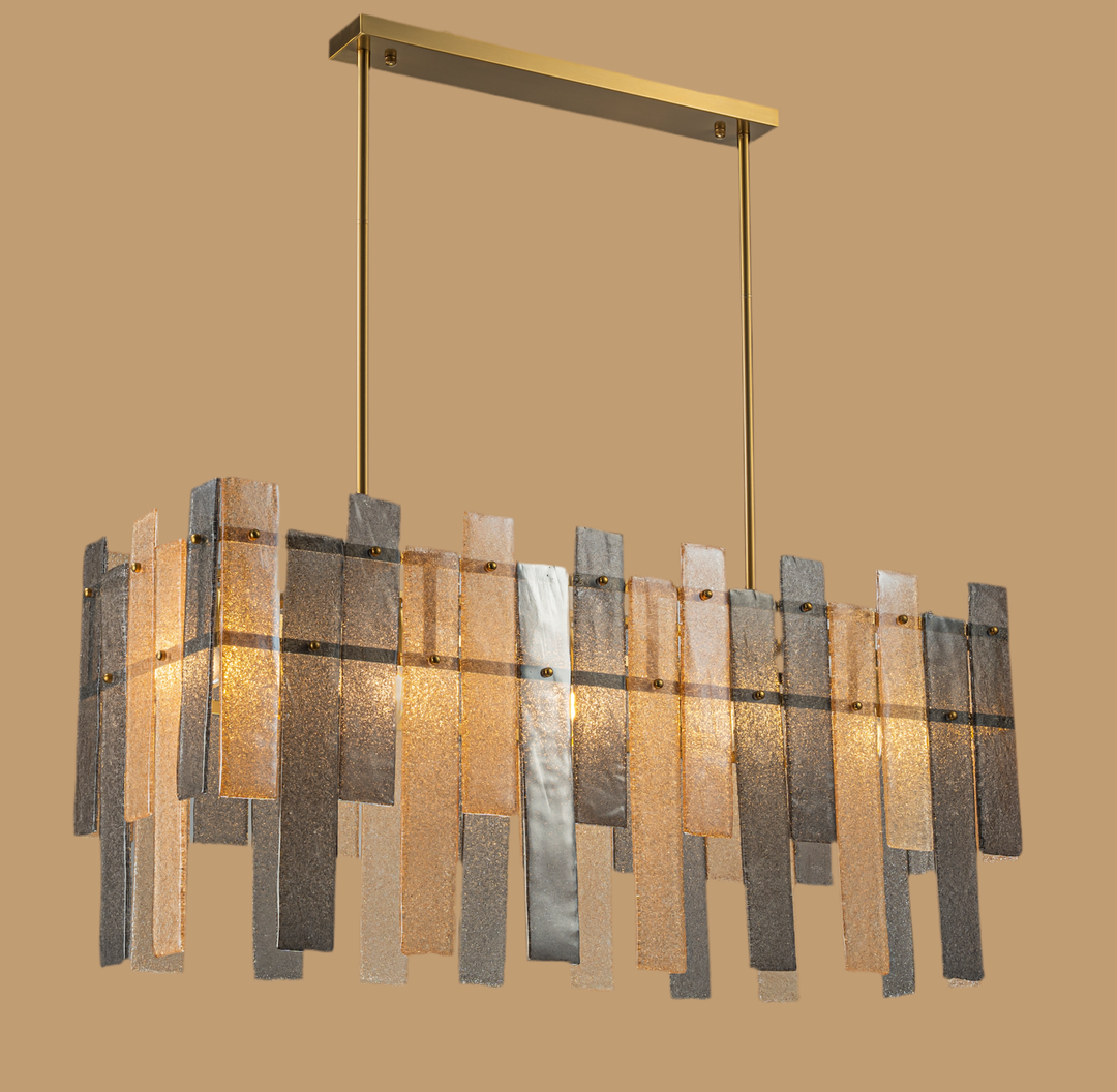 Leiden Camlı Masaüstü Avize-Avize-Atolye Store-90 cm Masa Üstü-NowShopFun