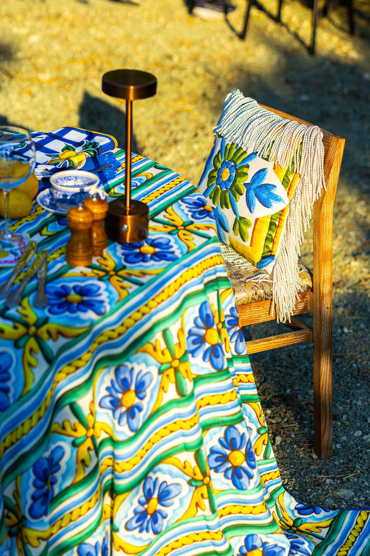 Lemon Chello Masa Örtüsü