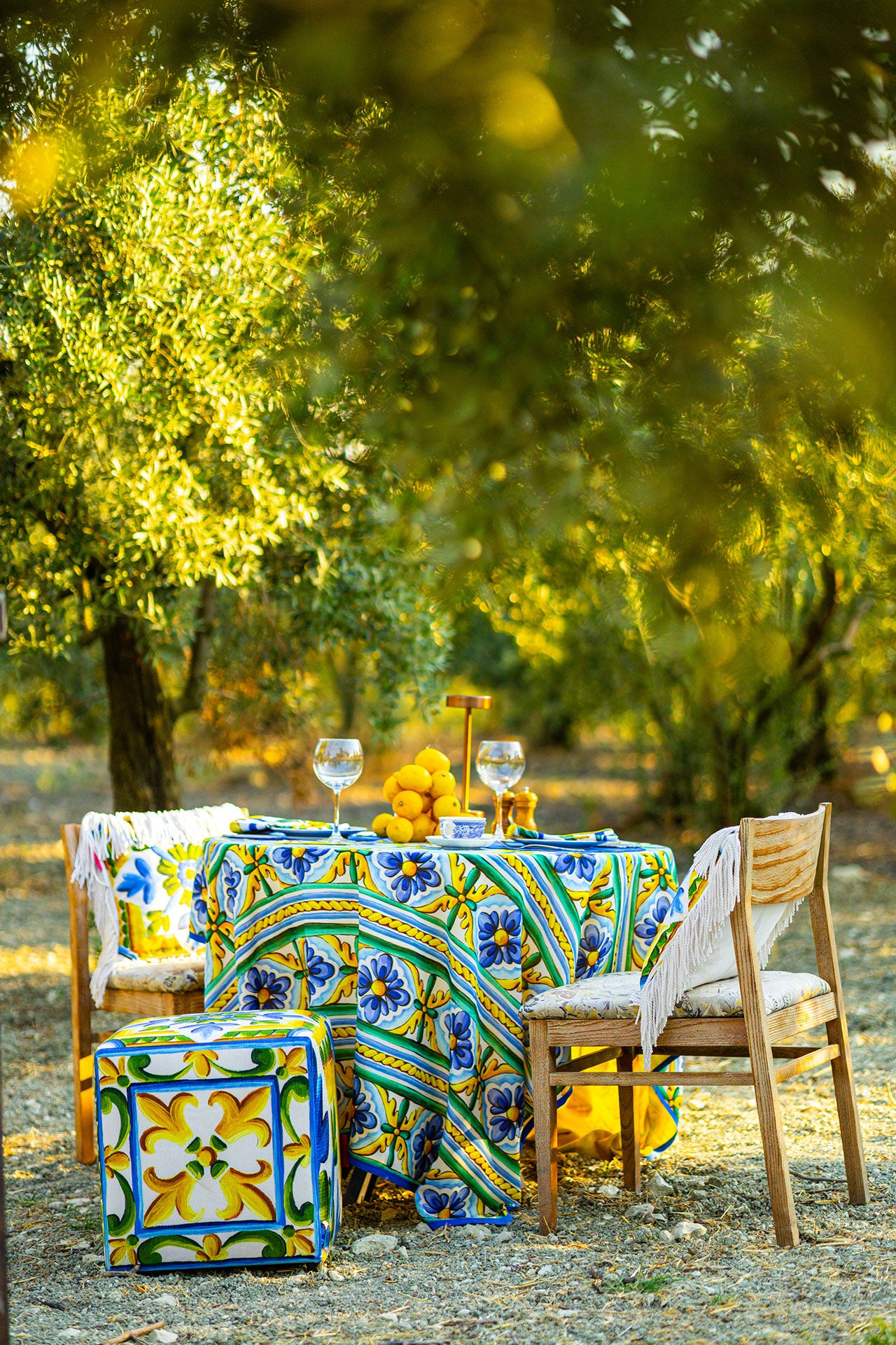 Lemon Chello Masa Örtüsü